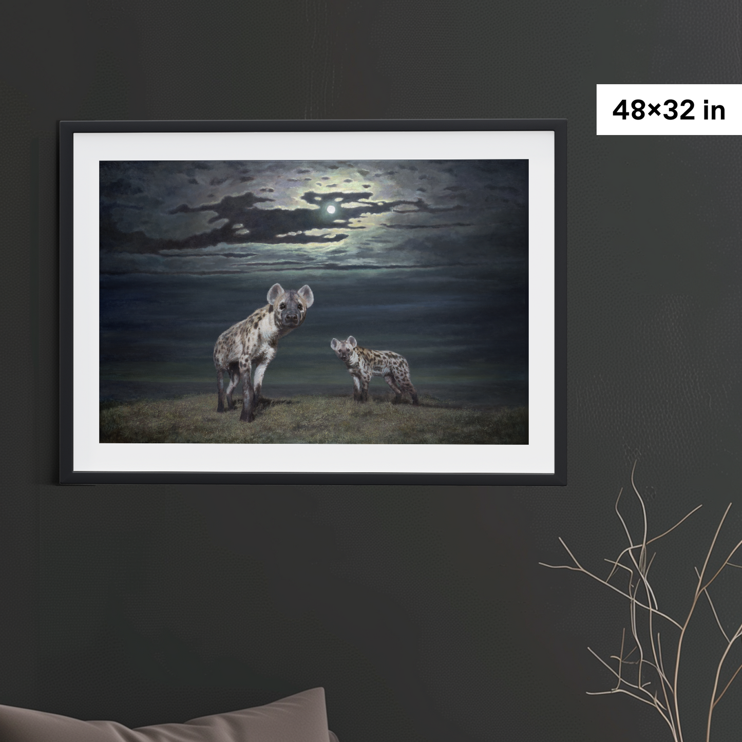 Moonlit night, 2021