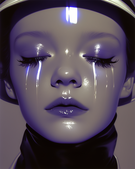 Cosmic Face Silver, 2024