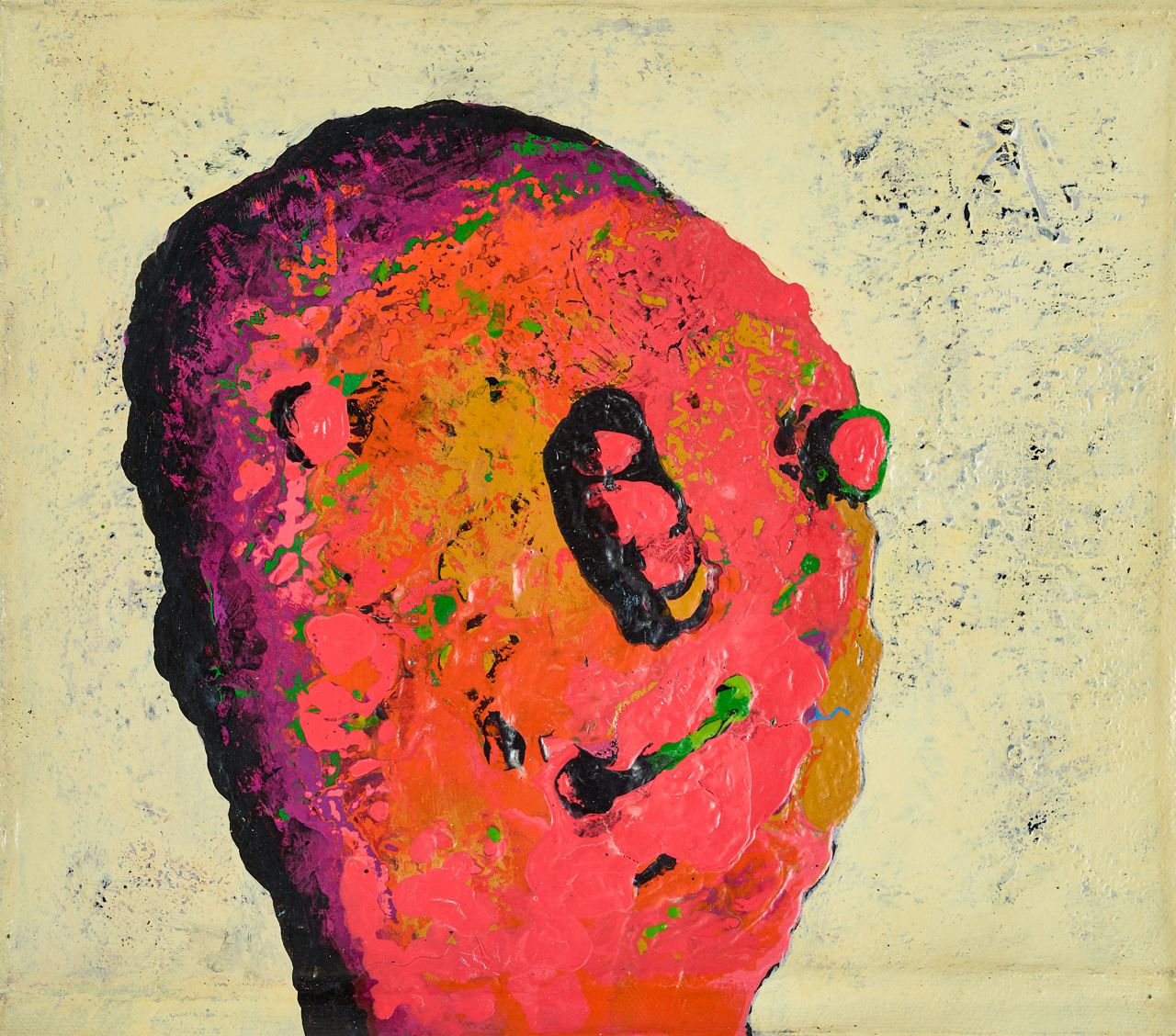 Portrait with a Red Face, 2020