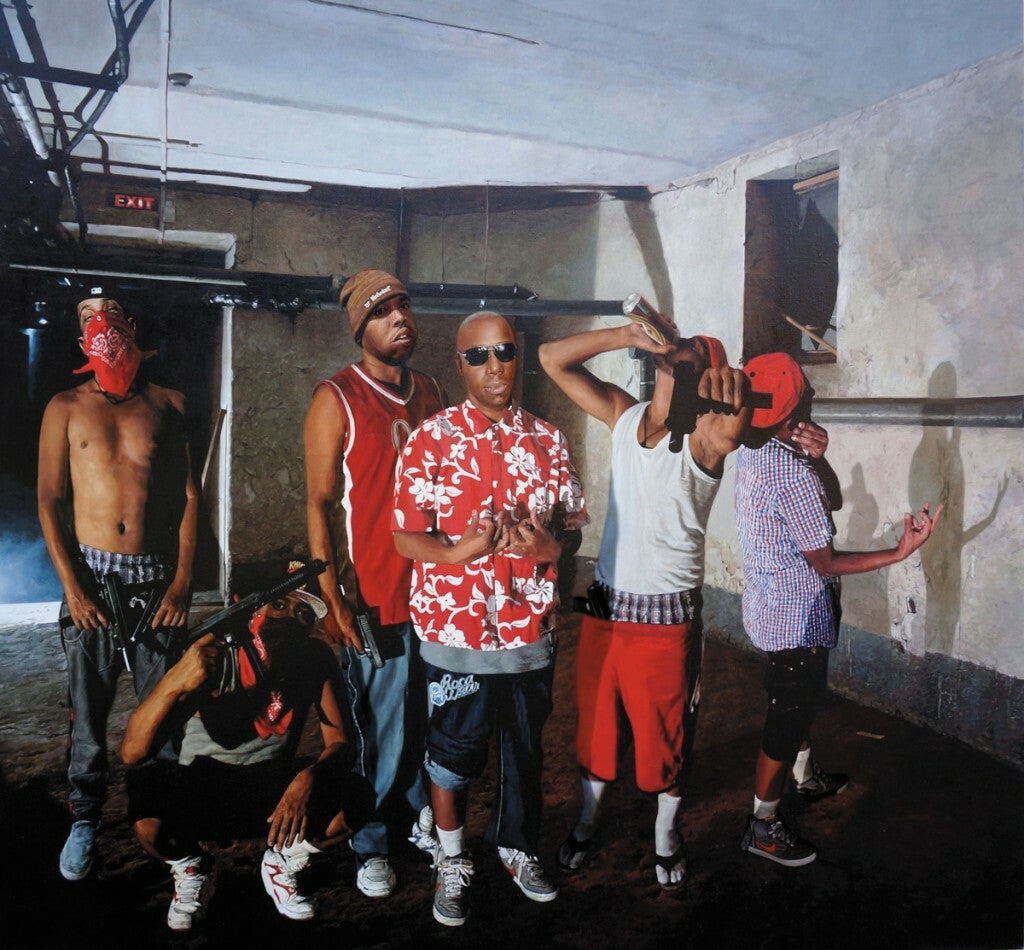 Group Portrait of the Bloods Gang, 2014