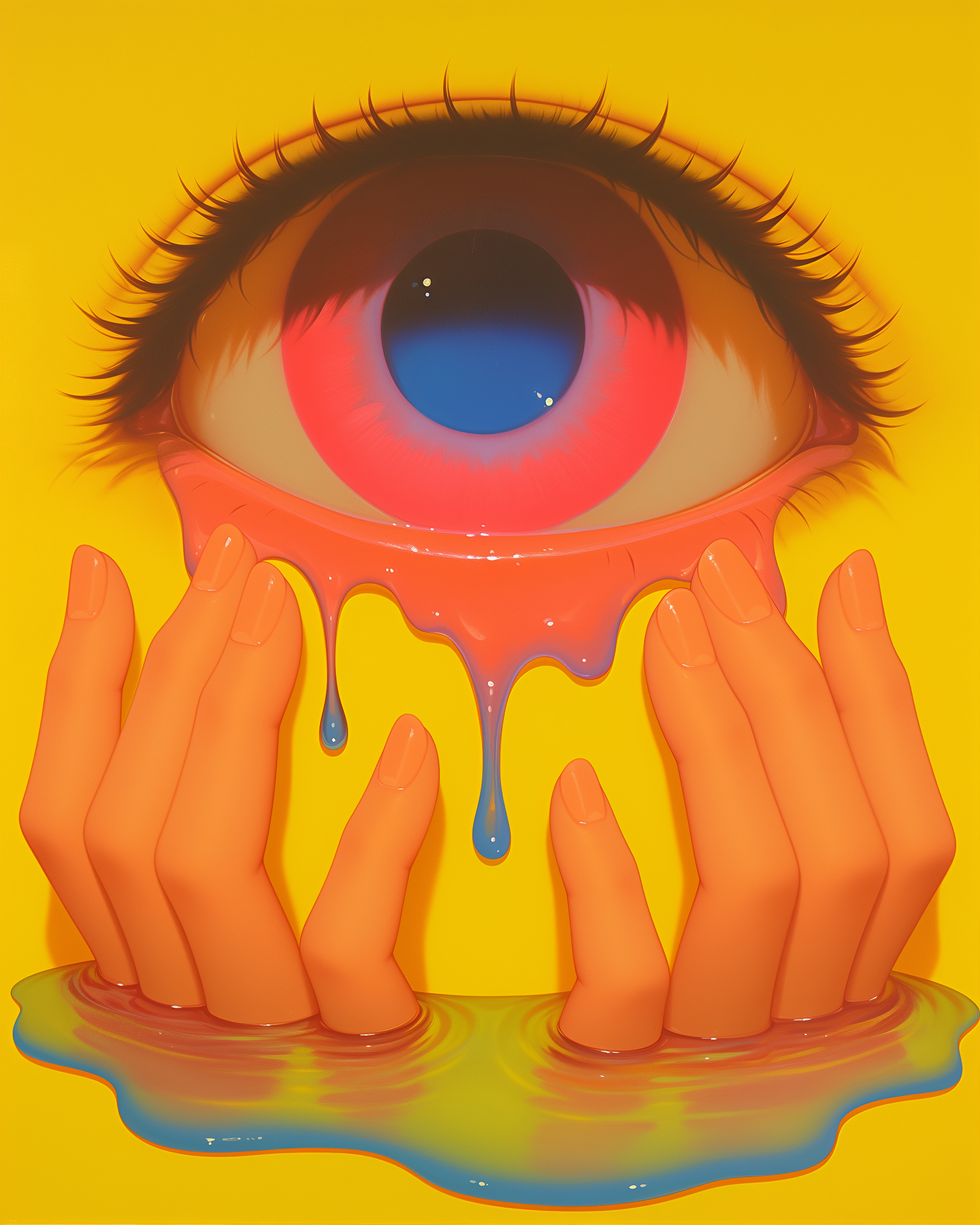Cosmic Yellow 1, 2024
