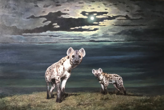 Moonlit night, 2021