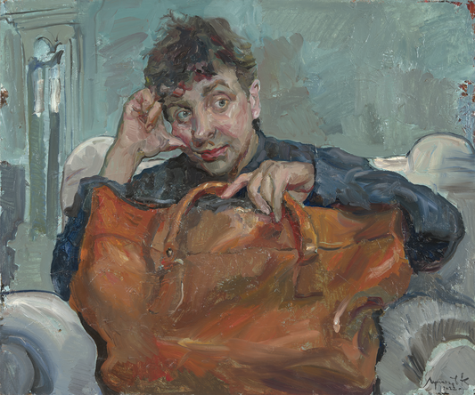 Man with a suitcase, 2022