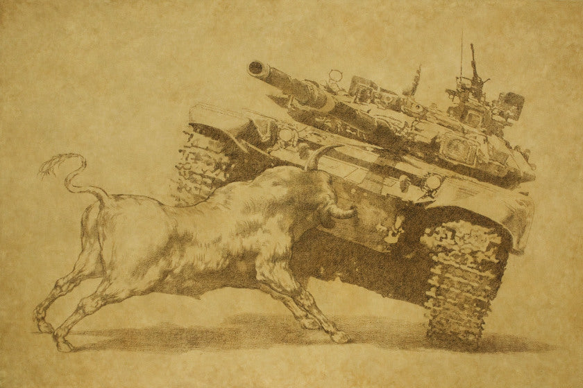 Myths: cretan bull, 2014